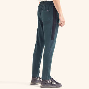 Pantalon long décontracté pour homme, style streetwear, en toile, coupe droite, taille haute, avec poches, écologique, séchage rapide, en polaire - Product Image 4