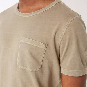 Camisetas para Hombre, Camiseta 100% Algodón, Camiseta de Algodón Orgánico para Hombre, Manga Corta, Camiseta Natural Unisex Premium con Bolsillo - Product Image 3