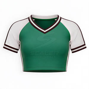 Uniforme de cheerleading sur mesure, couleur et design personnalisés, pour activités de plein air et entraînements en salle, pour une utilisation durable. - Product Image 6