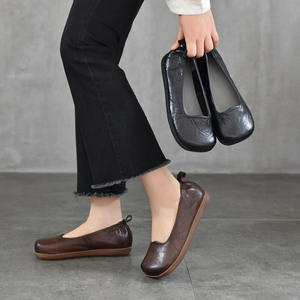 Zapatos Oxford de cuero genuino para hombre, zapatos formales de negocios para hombre, mocasines transpirables sin cordones para oficina y bodas - Product Image 3