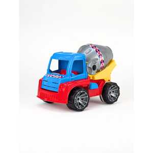 Camion de chantier en plastique City Cement Mixer, jouet pour enfants, à friction - Product Image 3