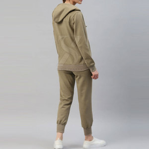 Vêtements d'hiver de qualité supérieure survêtement pour femmes deux pièces concevez votre propre survêtement à manches longues pour femmes - Product Image 3