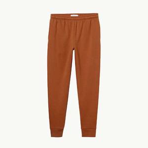 Pantalones Deportivos Casuales para Hombre, Cintura Alta, 100% Algodón, Transpirables, Pantalones Jogger, Último Diseño Liso Teñido, Servicio OEM Disponible - Product Image 1
