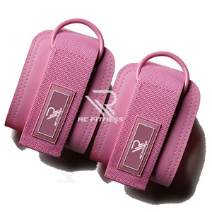 RC Fitness Wear Reinforced Double D-<b>Ring</b> Neoprene Ankle Cuffs Cable Machine Adjustable Butt Lift Winter One Fits All Protective - Product Image 3