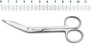 Ciseaux à pansements 5,5 pouces Lister, instrument chirurgical médical pour infirmières, instrument chirurgical lourd de qualité supérieure, pinces par Surgiright Instrument - Product Image 2