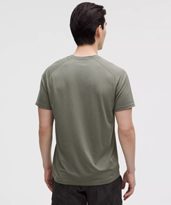 เสื้อยืดผ้าฝ้าย100% ของผู้ชายเสื้อยืดครอปแบบธรรมดาเข้ารูป - Product Image 5