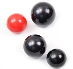 Mango de Máquina Herramienta de baquelita, tuerca de tornillo de bola, núcleo de cobre de hierro rojo negro M14X40 M16X50mm de diámetro - Product Image 1