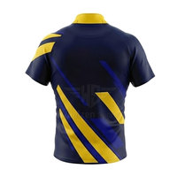 Maillot de rugby athlétique pour hommes, chemise de sport à manches courtes, idéal pour l'entraînement en équipe et les jeux en plein air