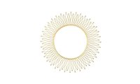 Miroir mural rond en verre moderne, tendance 2023, pour la décoration de mariage, de la maison et du salon