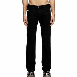 Pantalones vaqueros de hombre transpirables personalizados de alta calidad 2025, diseño recto informal con cintura media, mezclilla lavada de algodón 100% para invierno - Product Image 1