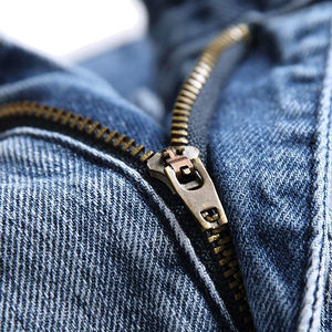 Pantalones vaqueros rasgados desgastados lavados Vintage de alta calidad para hombre, pantalones vaqueros largos ajustados, pantalones vaqueros rectos, pantalones informales para hombre - Product Image 6