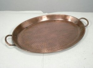 ถาดเสิร์ฟโลหะทรงกลมแบบทันสมัยพร้อมที่จับผีเสื้อสำหรับตกแต่งเครื่องใช้สำหรับเสิร์ฟอาหารในบ้าน - Product Image 3