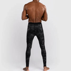 Pantalones de Compresión Deportivos para Hombre, Ideales para Boxeo, Jiu Jitsu, MMA - Leggings de Compresión sin Gi para Artes Marciales, Servicio OEM - Product Image 3