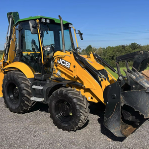 Máquina de tractor de tracción a las ruedas JCB 3CX 4cx usada de alta eficiencia Retroexcavadora en buenas condiciones con motor Cat a la venta a bajo precio - Product Image 4