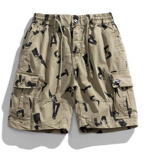 Custom Youth Cargo Shorts with Adjustable Fit Multi-Use Utility Pockets and Breathable Cotton Fabric Ideal for Summer - Product Image 2