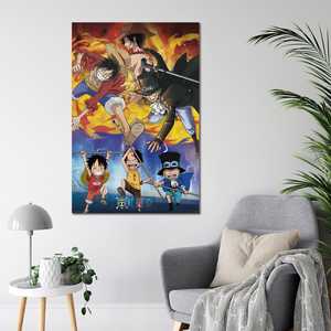 Póster del Anime One Piece con Ace, Sabo y Luffy - Product Image 2