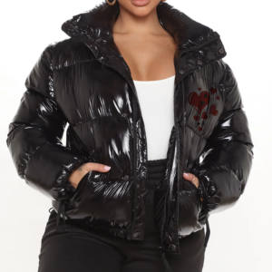 Blouson Bomber Imperméable Femme 2026 – Meilleur Design, Fermeture Éclair, Haute Qualité, Parka Hiver Respirante, Doudoune Écologique – Vente en Gros - Product Image 4