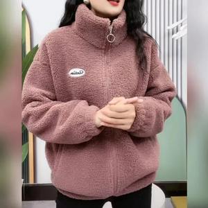 Chaqueta de invierno de lana gruesa para mujer con capucha de algodón cálido antienvejecimiento suelta adelgazante Top ropa de mamá Sudadera con capucha - Product Image 6