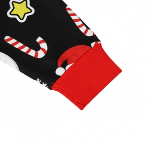 Venta al por mayor ODM primavera diseña tu propia Navidad sublimada ligera personalizada color 100% poliéster sudadera hombres - Product Image 6