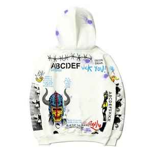 เสื้อฮู้ดและเสื้อสเวตเตอร์สำหรับผู้ชายระบายอากาศพิมพ์ลายคุณภาพสูงจากเสื้อมีฮู้ดและเสื้อสเวตเชิ้ตดีไซน์เรียบๆของปากีสถาน - Product Image 4