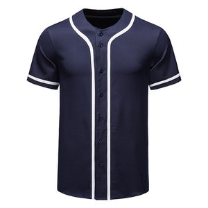 Camisetas de béisbol de alta calidad para hombre sublimación personalizada en blanco al por mayor ropa de artes marciales camisetas de uniforme de béisbol - Product Image 5