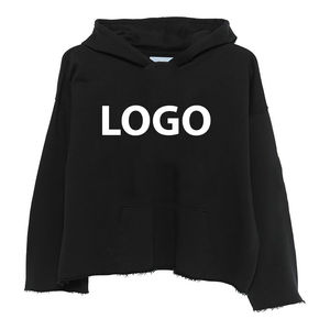 <b>Top</b> Selling Distressed Hoodie 100% Cotton Material Acid Washed Custom Made Logo Printing Streetwear Style OEM - Product Image 4