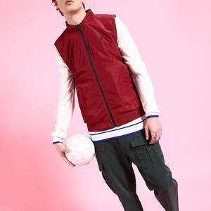 Chaleco Softshell con logotipo impreso personalizado a la moda más vendido al por mayor, chaleco Bomber cálido de invierno con diseño adecuado de fábrica para hombre - Product Image 4