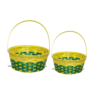 PRODUIT TOP Durable et élégant: des paniers-cadeaux en bambou pour une célébration de Pâques plus verte de haute qualité - Product Image 1