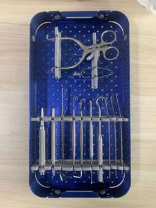 Kit de Instrumentos Quirúrgicos Veterinarios Manuales de Acero para Fracturas y Traumatismos, con Garantía de Un Año, Certificación CE ISO13485 Clase I - Product Image 5