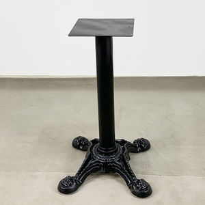 CBCF008 Base de table à thé en fonte à 4 pattes, style industriel durable, mobilier de ferme pour salon et salle de sport - Product Image 1