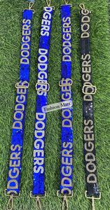 Dernières collections en gros Sangle de sac perlée Gameday Dodgers de haute qualité pour sacs - Product Image 4