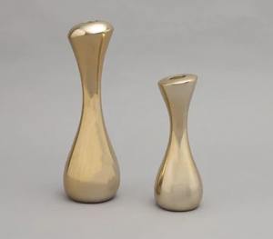 Handcrafted Designer Golden <b>Candle</b> Holder Adds Elegant Stylish Cozy Warm And Inviting Charm To Any Room - Product Image 2