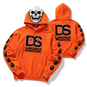 Sudaderas con Capucha Unisex Personalizadas, 100% Algodón, Felpa, Color Sólido, Invierno, con Bolsillos Tipo Canguro, Cordón Ajustable, Venta al por Mayor, Alta Calidad - Product Image 3