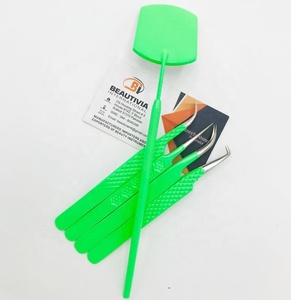 แหนบต่อขนตาทำจากสเตนเลสสตีลเคลือบสีปลายแหลมทนทานผ่านการทดสอบด้วยมือแล้วตามแบบมืออาชีพ - Product Image 6