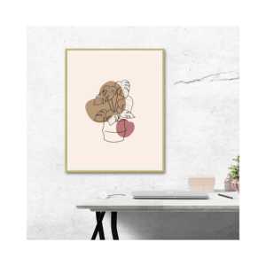 Cadre photo doré 40 x 50 cm pour l'affichage d'images et d'œuvres d'art - Product Image 1