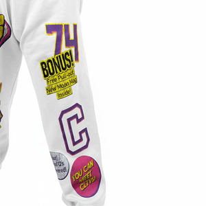 Pantalones Deportivos Holgados Unisex de Algodón Grueso, Pantalones Anchos de Color Sólido Personalizados para Hombre, Pantalones de Hombre Lavados - Product Image 5