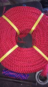 เชือก PP คุณภาพสูง ขายดี ผลิตจากวัสดุรีไซเคิลและวัสดุบริสุทธิ์ สีขาว เป็นมิตรกับสิ่งแวดล้อม บรรจุแบบม้วน - Product Image 5