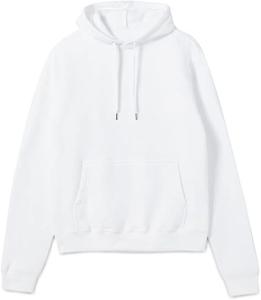 Men's Heavyweight 420 Gsm 100% Cotton Anti-Wrinkle Sweatshirt Custom Puff & Embroidered Design Hoodie with Pullover Plain Dyed - Product Image 5