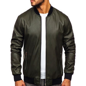 Veste en cuir Veste en cuir pour homme pour motard en cuir d'agneau véritable de qualité supérieure Vestes pour homme de grande taille - Product Image 1