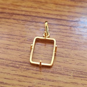 Pendentif de haute qualité en argent sterling 925 massif, serti à griffes ovales, 8x10 mm, semi-monté, serti de pierres fait main, bijoux fins personnalisés - Product Image 3