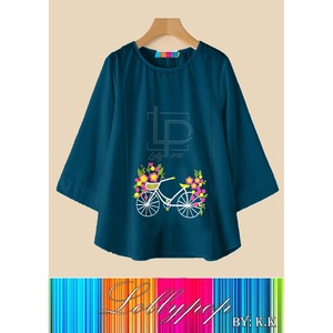 Top Deportivo Casual con Estampado Floral, Precio 1099/-, Hecho de Tela de Poliéster - Product Image 3