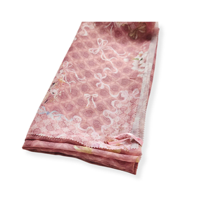 Garantía de calidad Reiko Series Hijab estilo polvoriento bufanda de algodón de manga corta traje de impresión Digital de moda para uso de primavera - Product Image 4