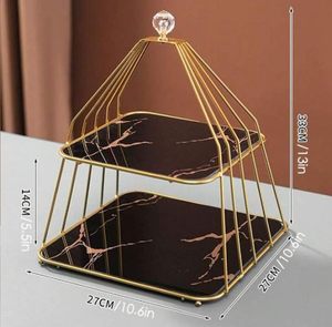 Soporte Metálico para Tartas, Diseñado para Exhibir Postres en Celebraciones y Ofrecer una Servicio Estable - Product Image 5