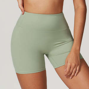 Pantalones cortos de gimnasio transpirables para mujer, conjunto de 2 piezas, pantalones cortos de entrenamiento para mujer, novedad - Product Image 5