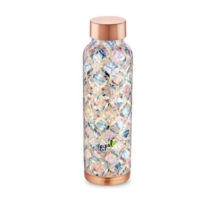 Frais Arrivée Ustensiles De Cuisine Décoratif Jus Et Boissons Stockage Bouteille En Cuivre Avantages Pour La Santé Pur Cuivre Métal Bouteille D'eau - Product Image 3