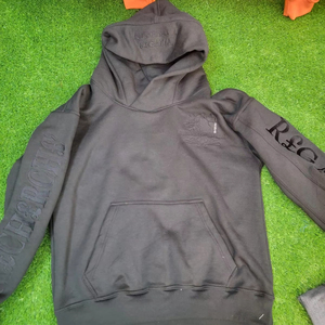 Sweat à capuche 100% coton biologique personnalisable, respirant, imperméable, anti-froissement, logo brodé sur le devant, tricotage pour l'hiver - Product Image 1