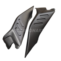 Carbonart Nuevo Carenado de Fibra de Carbono Real para Ducati Diavel V4 - Carrocería, Guardabarros, Paneles Laterales, Reemplazo/Reparación