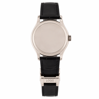 Montre-bracelet minimaliste pour homme sportif, cadran personnalisé, étanche, à quartz, en acier inoxydable, avec chaîne, vente en gros 129