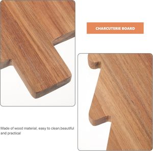 Tabla de cortar de madera hecha a mano de árbol de primera calidad diseñada para cocina diaria profesional y doméstica versátil, duradera y esencial - Product Image 2