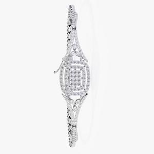 สร้อยข้อมือเพชรโมอิสสีขาวชุบเงินสร้อยข้อมือเทนนิส925สเตอร์ลิงเงินสร้อยข้อมือแฟชั่นสำหรับผู้หญิง - Product Image 3